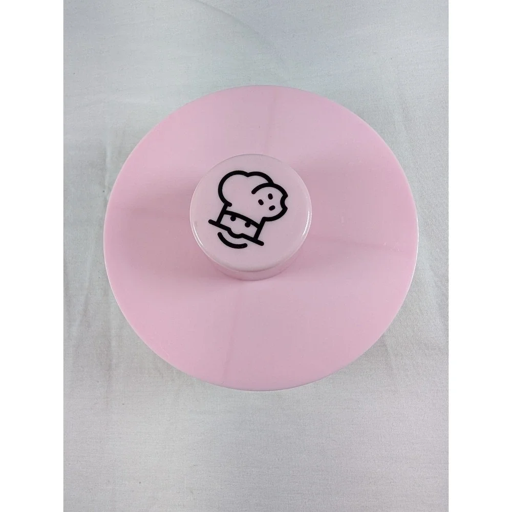 Crumbl Cookie Cutter - Pink Original Discontinued Logo 4-Way Slicer